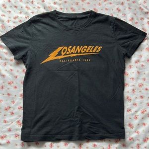 Black Graphic Tee